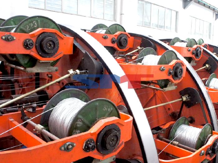 JLY筐篮式捻股合绳机